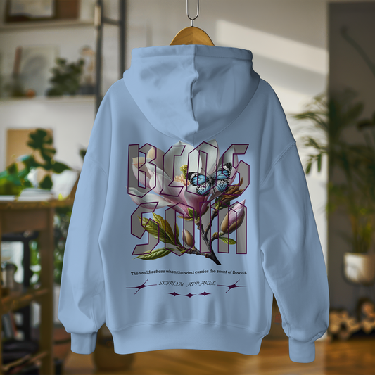 Unisex Blossom Design Hoodie